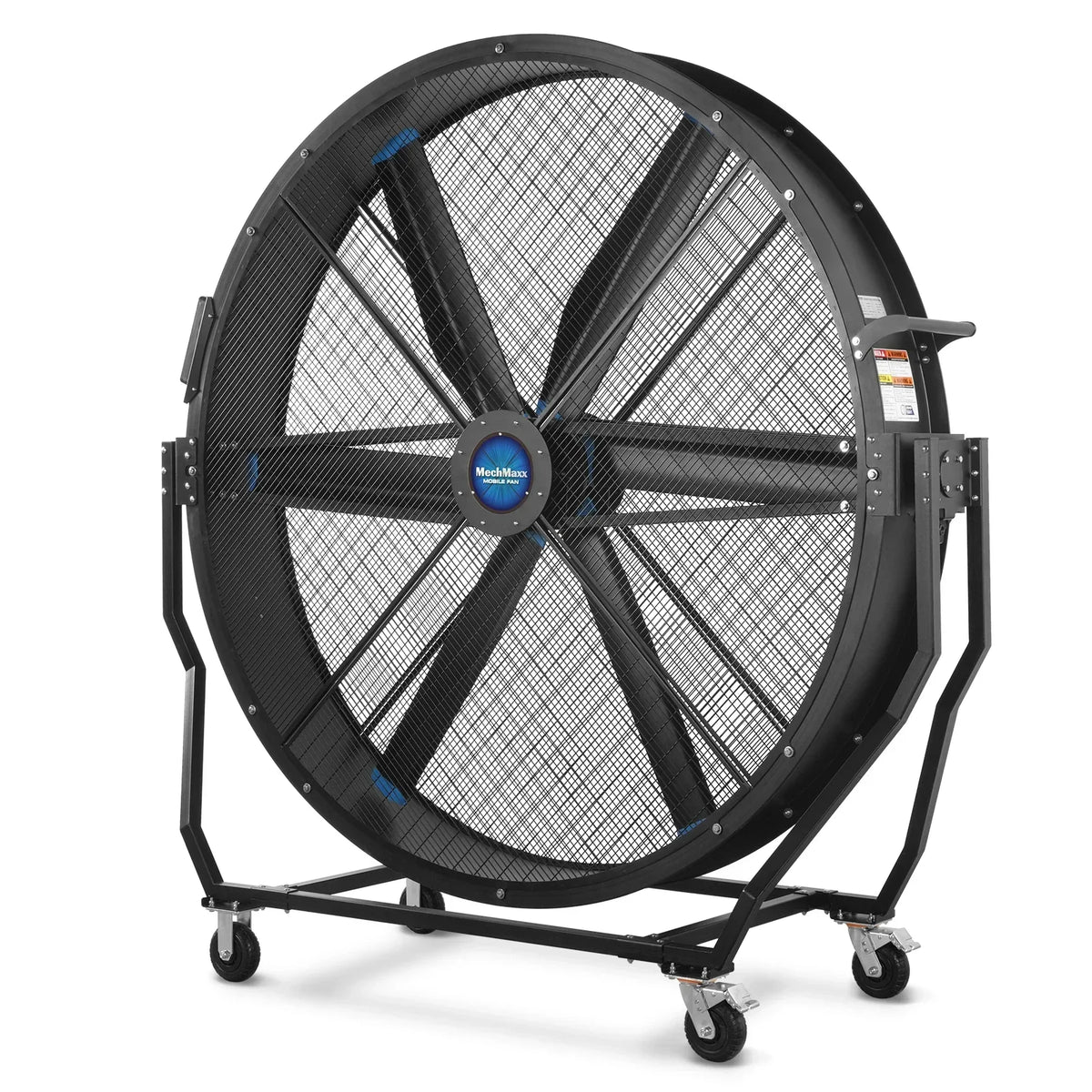 79" Portable Industrial Fan with Variable High-Efficiency PMSM Motor,Tiltable Mobile High Volume Floor Fan for Warehouse,Workshop & Gym