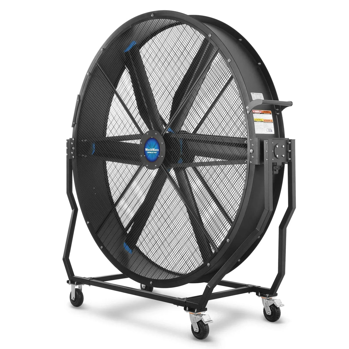 79" Portable Industrial Fan with Variable High-Efficiency PMSM Motor,Tiltable Mobile High Volume Floor Fan for Warehouse,Workshop & Gym