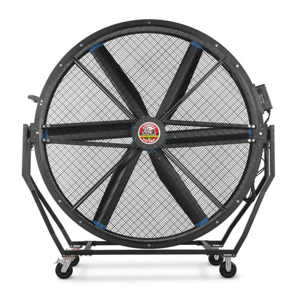 79" Portable Industrial Fan with Variable High-Efficiency PMSM Motor,Tiltable Mobile High Volume Floor Fan for Warehouse,Workshop & Gym