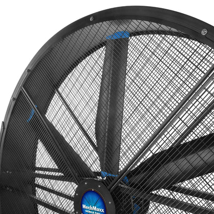 79" Portable Industrial Fan with Variable High-Efficiency PMSM Motor,Tiltable Mobile High Volume Floor Fan for Warehouse,Workshop & Gym