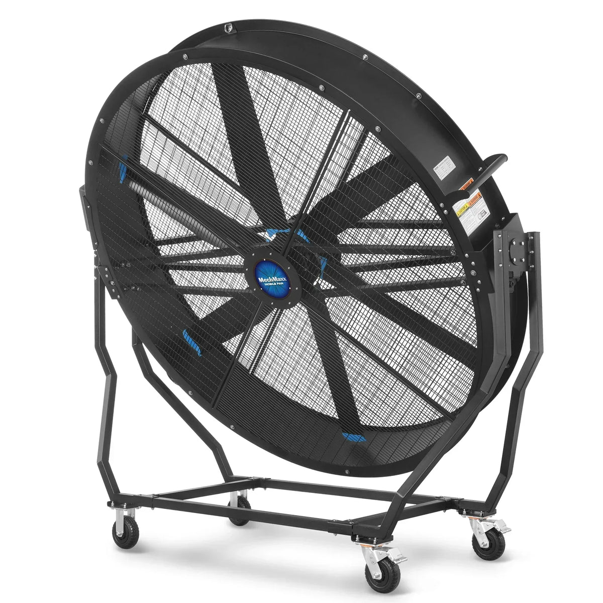79" Portable Industrial Fan with Variable High-Efficiency PMSM Motor,Tiltable Mobile High Volume Floor Fan for Warehouse,Workshop & Gym