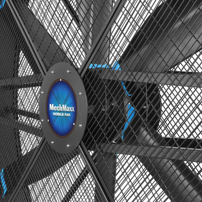 79" Portable Industrial Fan with Variable High-Efficiency PMSM Motor,Tiltable Mobile High Volume Floor Fan for Warehouse,Workshop & Gym