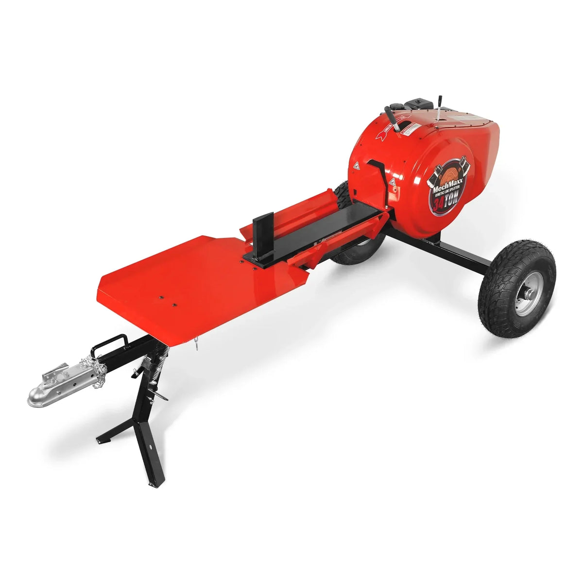 34 Ton Kinetic Log Splitter & Firewood Conveyor Bundle, KT34 & HC2016