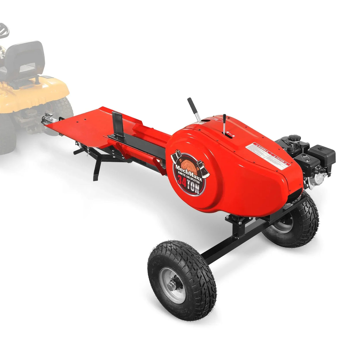34 Ton Kinetic Log Splitter & Firewood Conveyor Bundle, KT34 & HC2016