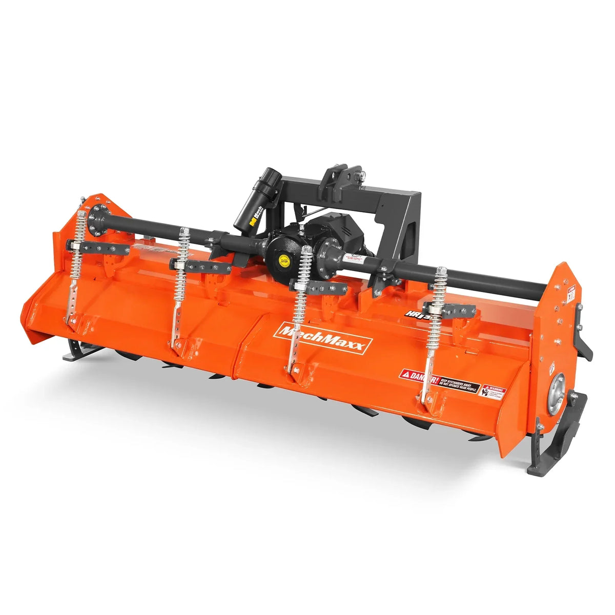 90 in Heavy Duty Rotary Tiller,  3 Point Hitch Cat.2,  Gear Drive,  PTO Shaft Included with Slip Clutch,  50-90 HP,  HRT90