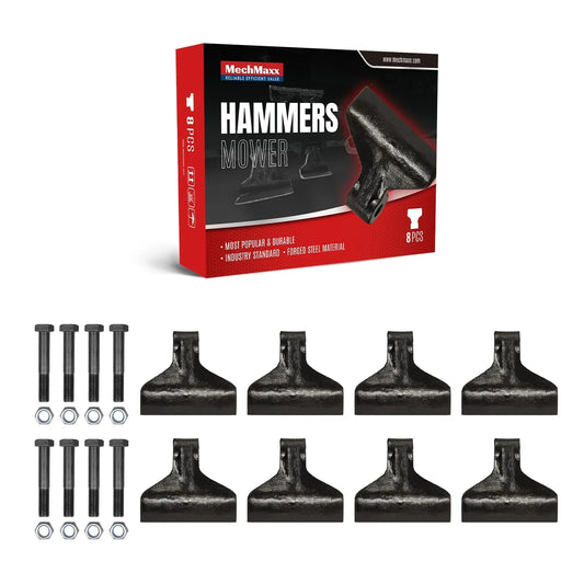 ( 1 Pack / 8 Pcs ) Hammer for AGF; VBM; KDK Flail Mower (SKU: 150202; 150203; 150204; 150205; 150206; 150207; 150208; 150205; 150206; 150207; 150208; 150290）