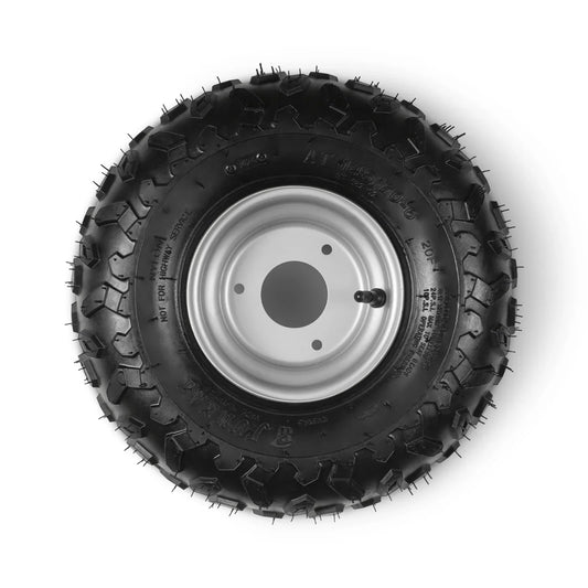 Right Rear Tire for Wood Chipper GS650 and Stump Grinder ( SKU: 110100, 110101, 130200, 130300, 130300R, 130400, 130400Y )