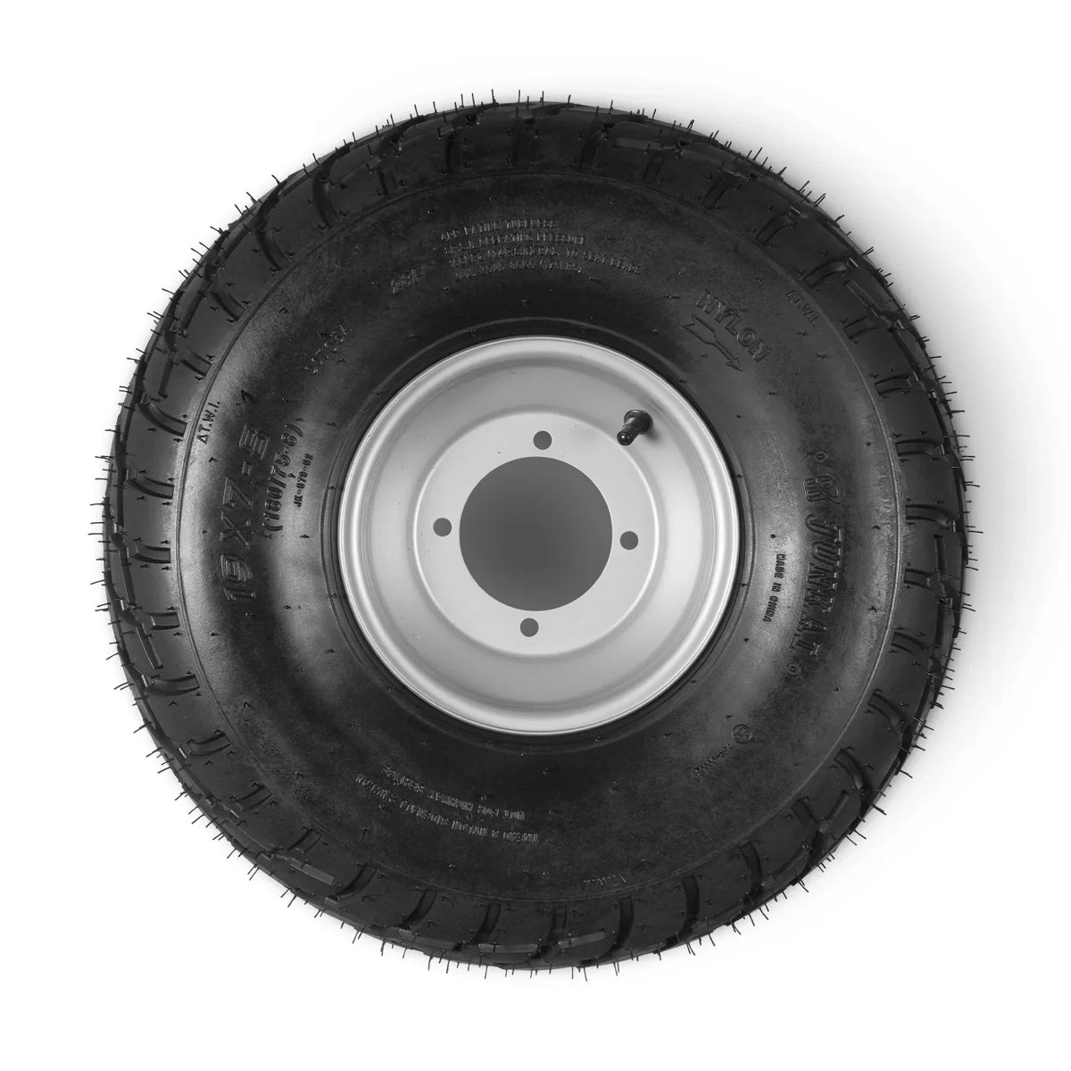 Left Rear Tire for Wood Chipper P4205, P4206, B150, B200 ( SKU: 110601; 110602; 110800; 110801; 110802; 110803; 110804; 110805; 110810; 110811）