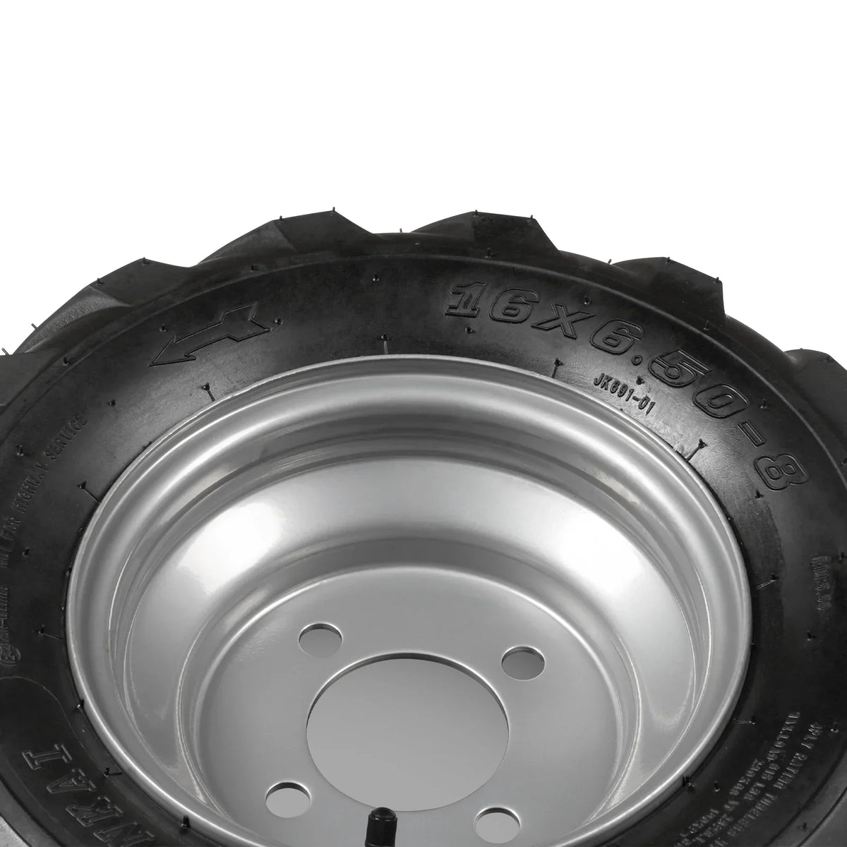 Left Front Tire for Mini Dumper E50; EH50 ( SKU: 101200; 101200Y;101201R;101201 )