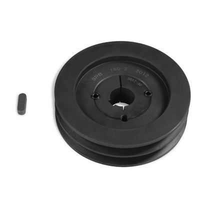 (1 Pack /1 Pcs) Taper Lock Pulley and Key for Wood Chipper GS1500 (SKU:110200, 110200K, 110200Y)