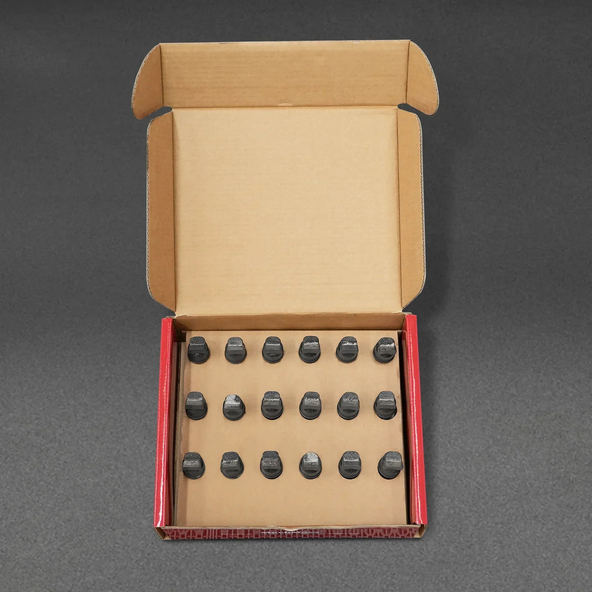 (1 Pack / 18 Pcs) Teeth and Nuts for Stump Grinder SG24; SG24PRO; SG28; SG30PRO; SG61, (SKU: 150151; 150151G; 150181; 150181G; 150182; 150182G; 150183; 150183G; 150501; 150602)