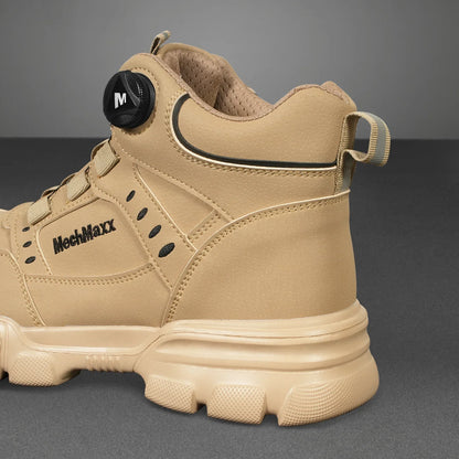 Mid-Top Safety Shoes, Safety Footwear, Size 10