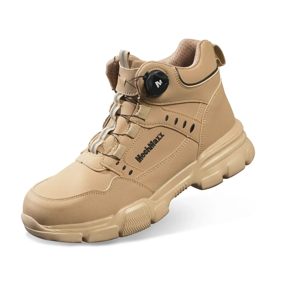 Mid-Top Safety Shoes, Safety Footwear, Size 12