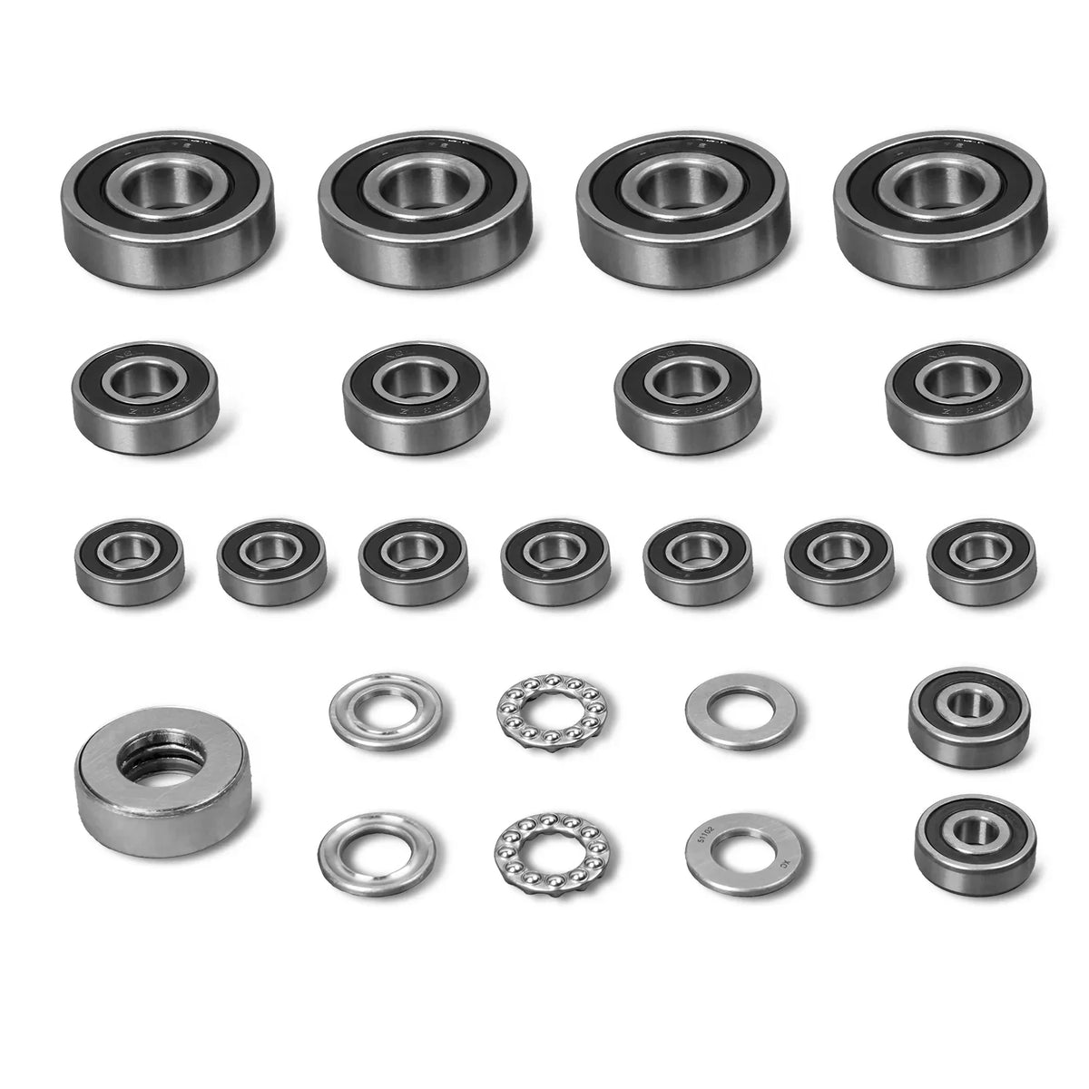 ( 1 Pack / 21 Pcs )Bandwheel Bearings for Portable Sawmill, SM-32; SM-36MAX; SM-36HMAX (SKU: 150167; 150167K4; 150167D6; 150167K6; 150167H6; 150168MAX; 150168HMAX; 150268)