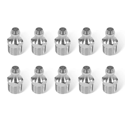 ( 1 Pack / 10 Pcs )Grease Fitting for Mini Compact Excavator MEC17,MEC17PRO (SKU: 150533, 150534）