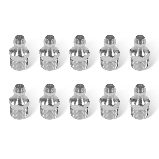 ( 1 Pack / 10 Pcs )Grease Fitting for Mini Compact Excavator MEC17,MEC17PRO (SKU: 150533, 150534）