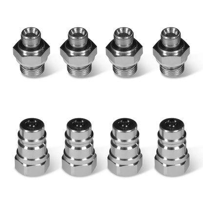 ( 1 Pack / 4 Pcs ) G1/2 to G3/8 Reducing Fitting for Tractor Attachment