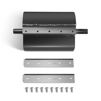 Cutter Barrel and 2 Blades for Wood Chipper P4206; B150 ( SKU: 110801; 110802; 110803; 110804; 110805 )