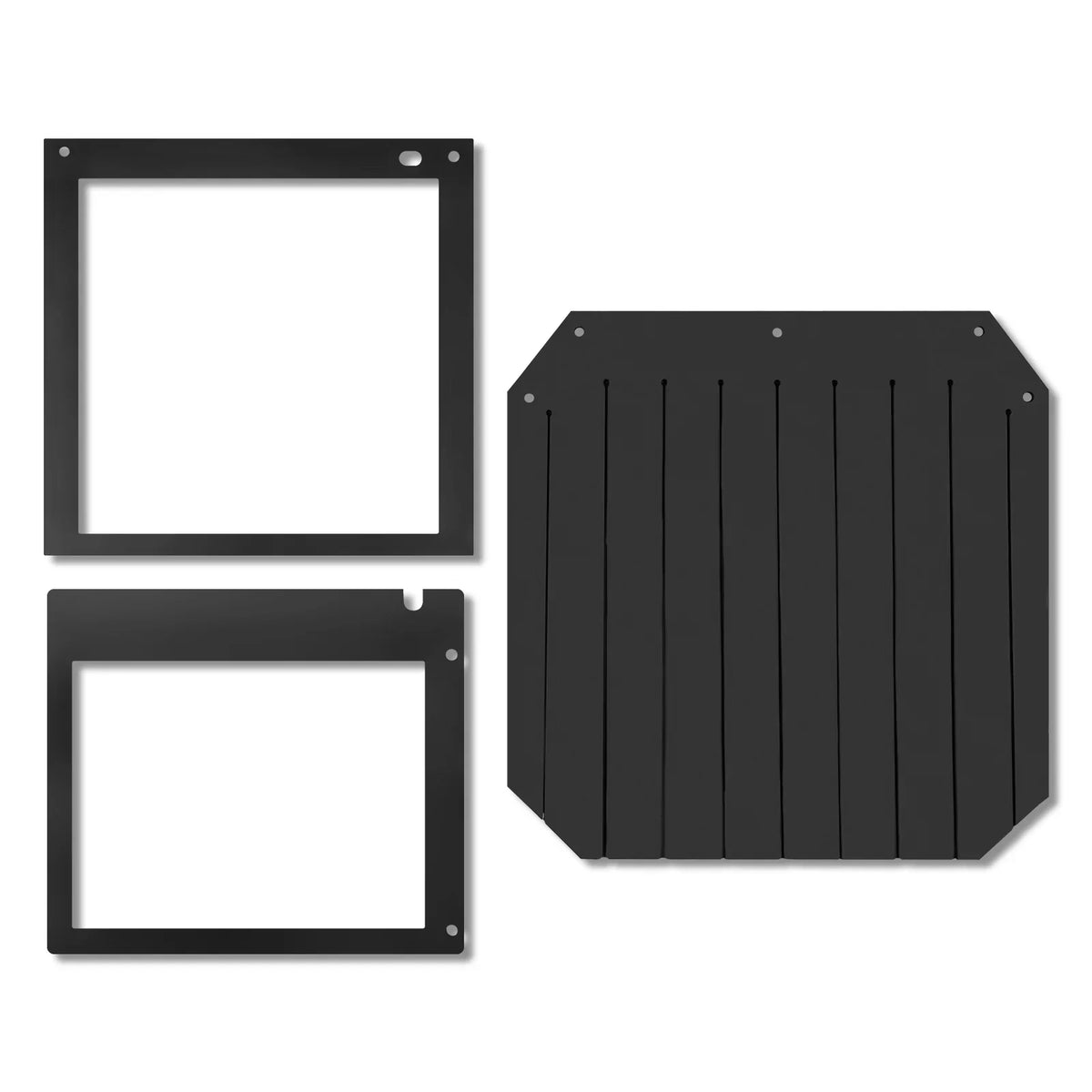 Rubber Mat and Rubber Curtain 3-Piece Set for Wood Chipper GS1500 (SKU: 110200; 110200Y; 110200K)