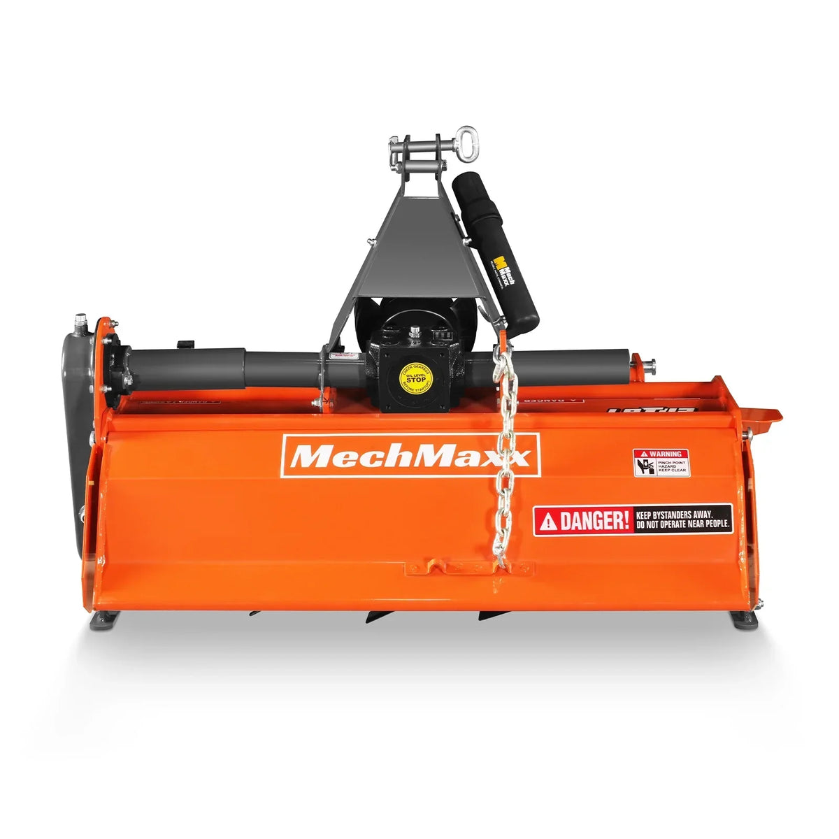 42 in Rotary Tiller, 3 Point Hitch Cat.1, Chain Drive, PTO Shaft Included with Shear Bolt, 15–35 HP, LRT42