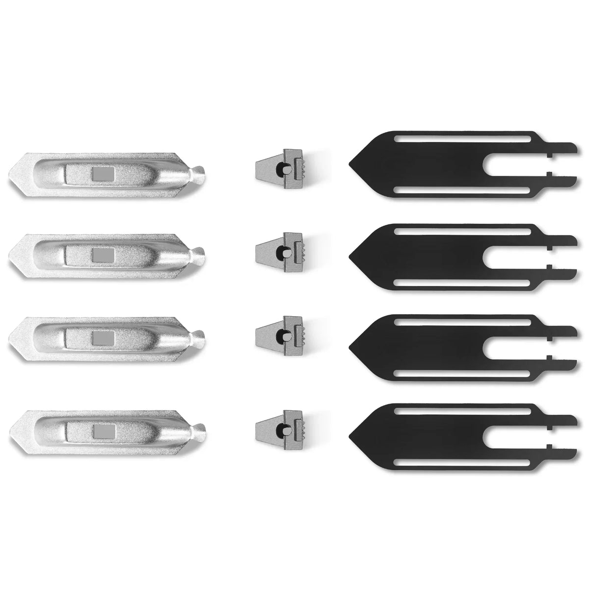( 1 Pack / 4 Set ) Clamping Jaw & Sliding Cover Set (for SKU: 200006 200028)