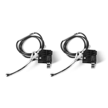 2 Pcs Steering Handles & 2 Pcs Steering Cables for Walk Behind Flail Mower (for SKU: 201028,201029)
