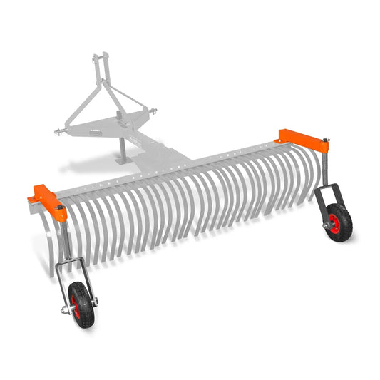 ( 1 Pack / 2 Sets ) Landscape Rake Wheel Kit (for SKU: 201023, 201024)