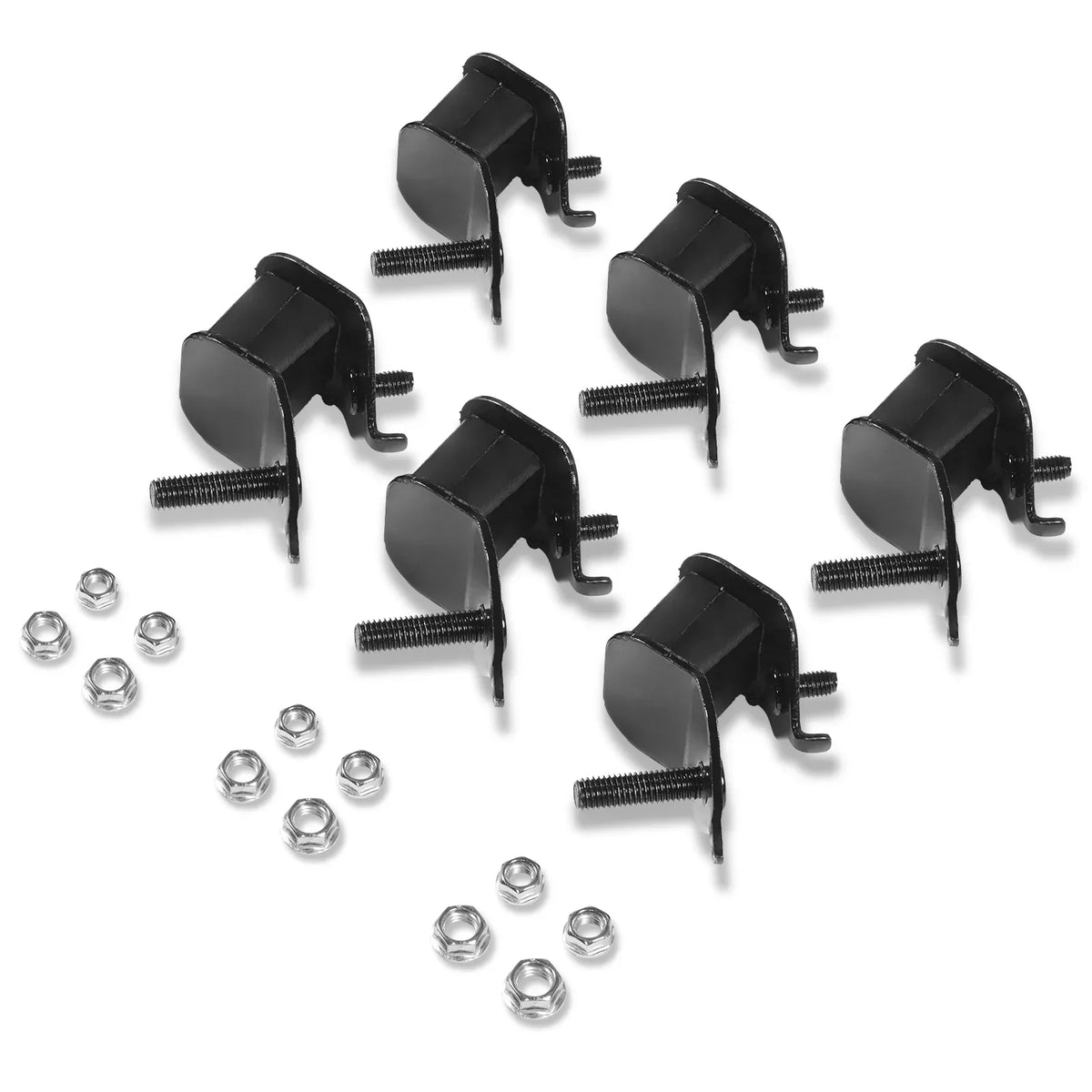 ( 1 Pack / 6 Pcs ) 6 pcs Rubber Mounting Clamps (for SKU: 204002, 204003, 204004, 204006, 204007, 204008, 204010, 204011, 204012)
