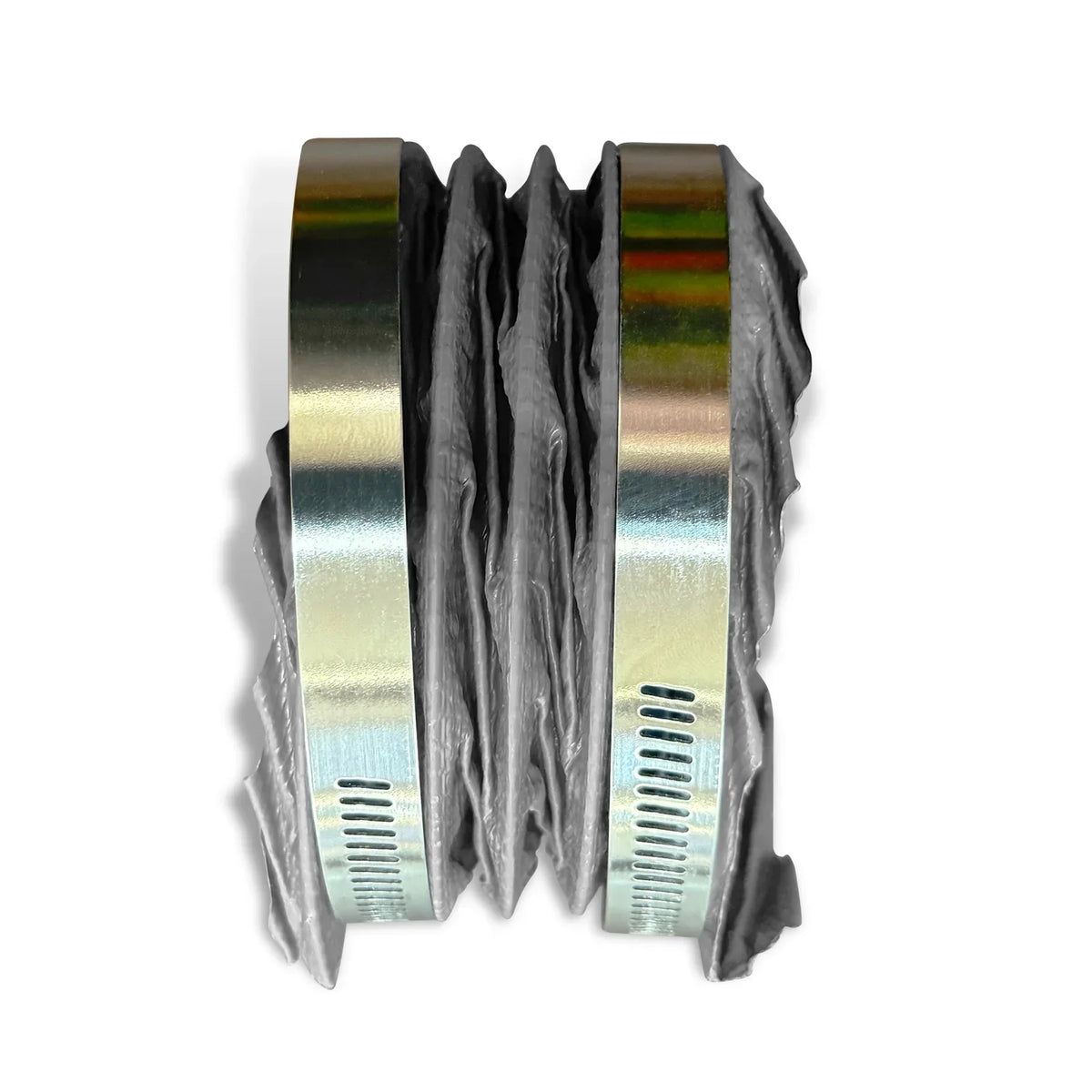 Corrugated Hose with 2 Hose Clamps (for SKU: 204002, 204003, 204004, 204006, 204007, 204008, 204010, 204011, 204012)