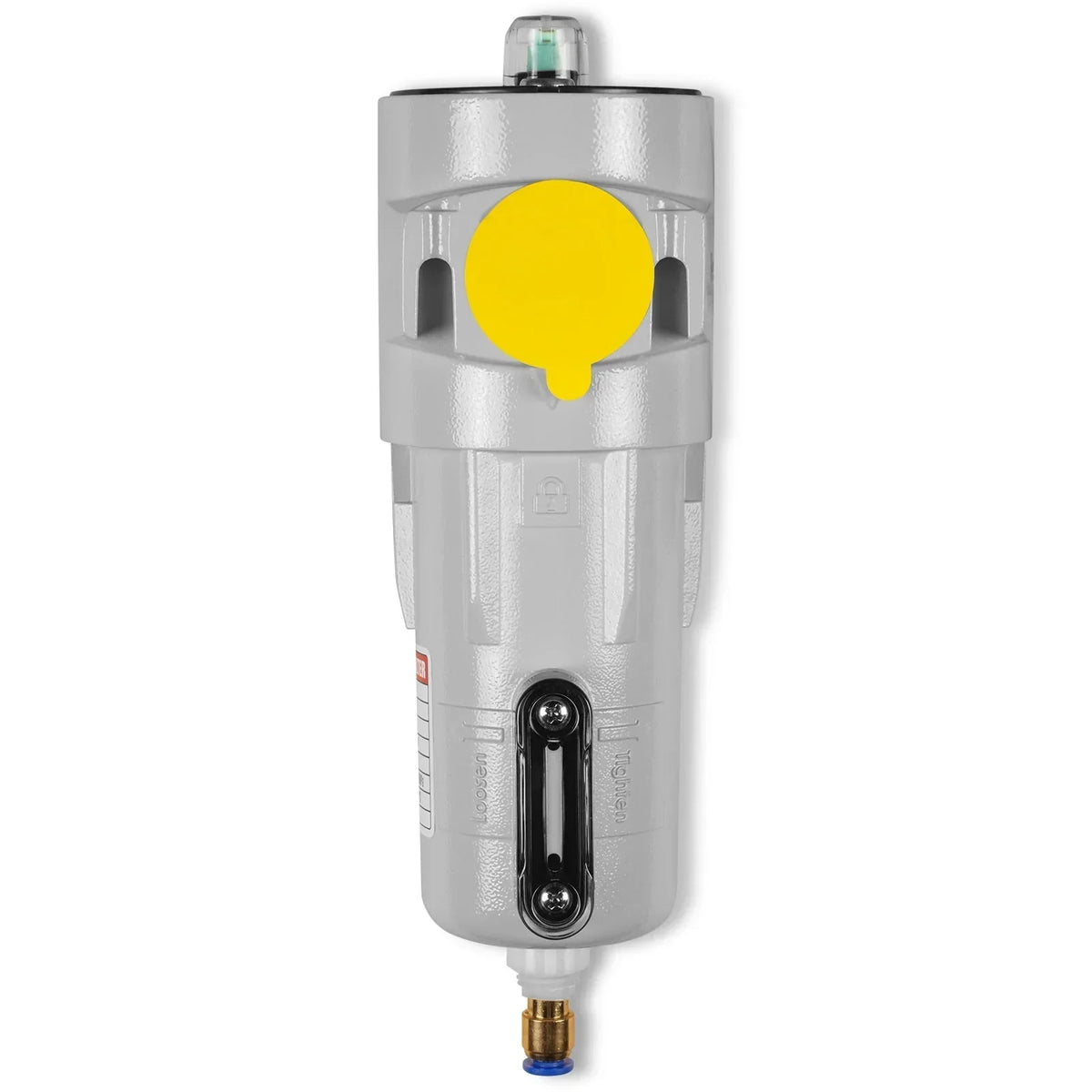 53 CFM Compressed Air Oil-Water Separator Precision Filter,0.01μm,Oil Content 0.001ppm, With Auto Drain, Pressure Indicator