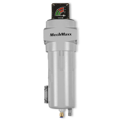 99 CFM Compressed Air Oil-Water Separator Precision Filter,0.01μm,Oil Content 0.01ppm, With Auto Drain, Pressure Gauge