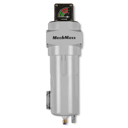 127 CFM Compressed Air Oil-Water Separator Precision Filter,0.01μm,Oil Content 0.001ppm, With Auto Drain, Pressure Gauge