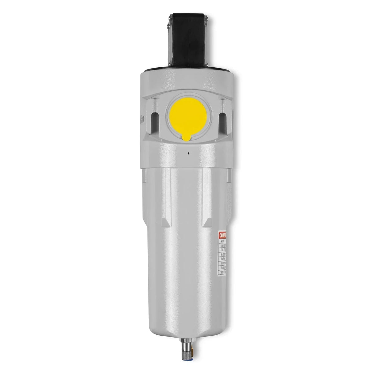 127 CFM Compressed Air Oil-Water Separator Precision Filter,0.01μm,Oil Content 0.001ppm, With Auto Drain, Pressure Gauge