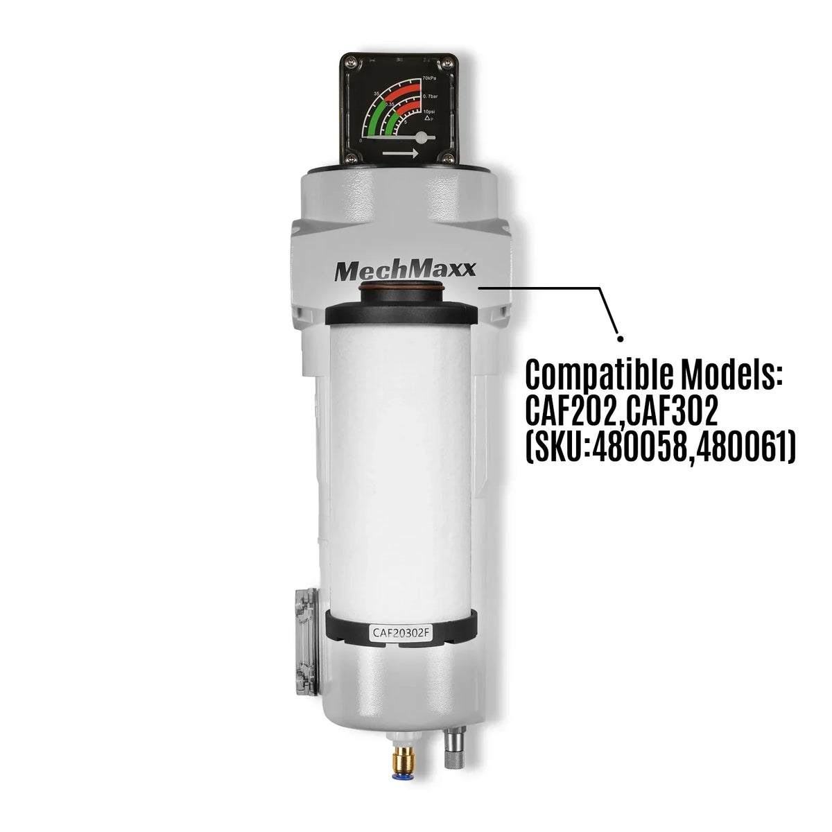 Replacement Filter For CAF202\CAF302(SKU:480058\480061)