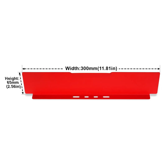 (1 Pack/15 Pcs Width11.81"Height2.56")Extra Drawer Shot Dividers For Modular Tool Cabinet
