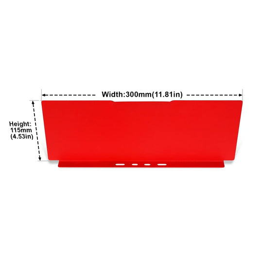 (1 Pack/15 Pcs Width11.81"Height4.53")Extra Drawer Shot Dividers For Modular Tool Cabinet