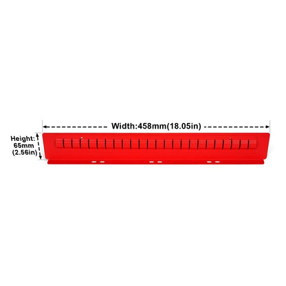 (1 Pack/6 Pcs Depth18.05"Height2.56")Extra Drawer Long Dividers For Modular Tool Cabinet