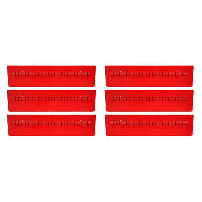 (1 Pack/6 Pcs Depth18.05"Height4.53")Extra Drawer Long Dividers For Modular Tool Cabinet