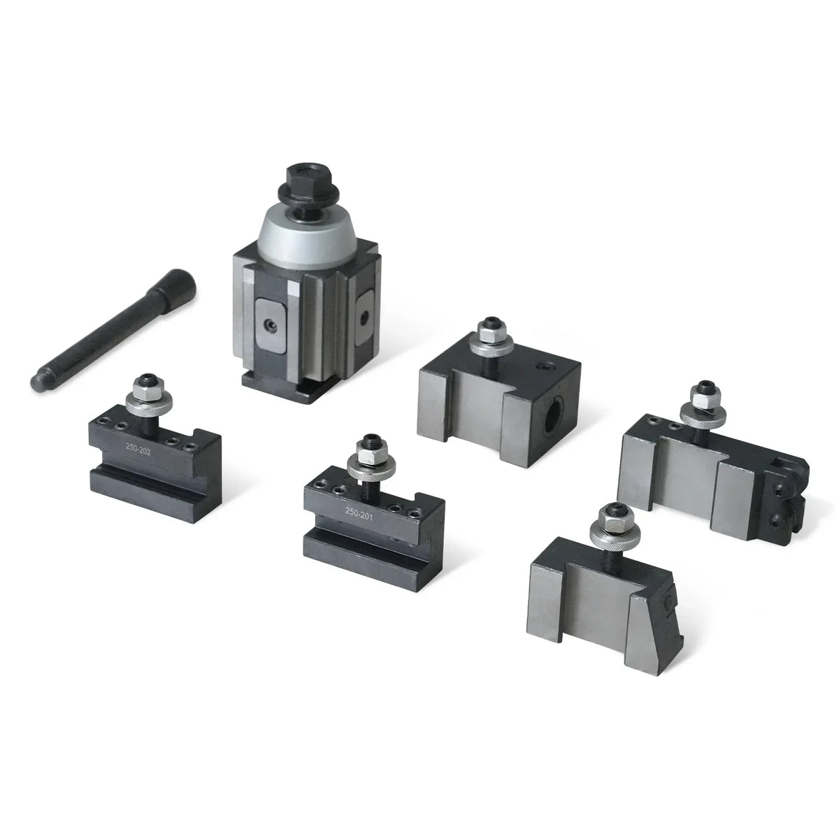 Piston Quick Change Tool Posts and Holders 251-200 Size for SKU: 500007 | Model: 1130V SKU: 500008 | Model: 1130VD SKU: 500009 | Model: 1440G SKU: 500011 | Model: 1337GN SKU: 500012 | Model: 1337G4 SKU: 500013 | Model: 1340G