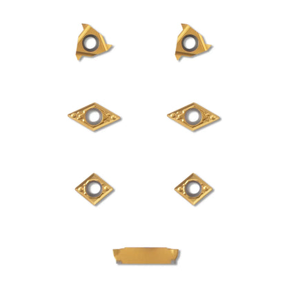 Turning tools 10*10 set 7 pcs for SKU: 500003 | Model: 0831V  SKU: 500004 | Model: 0831VD