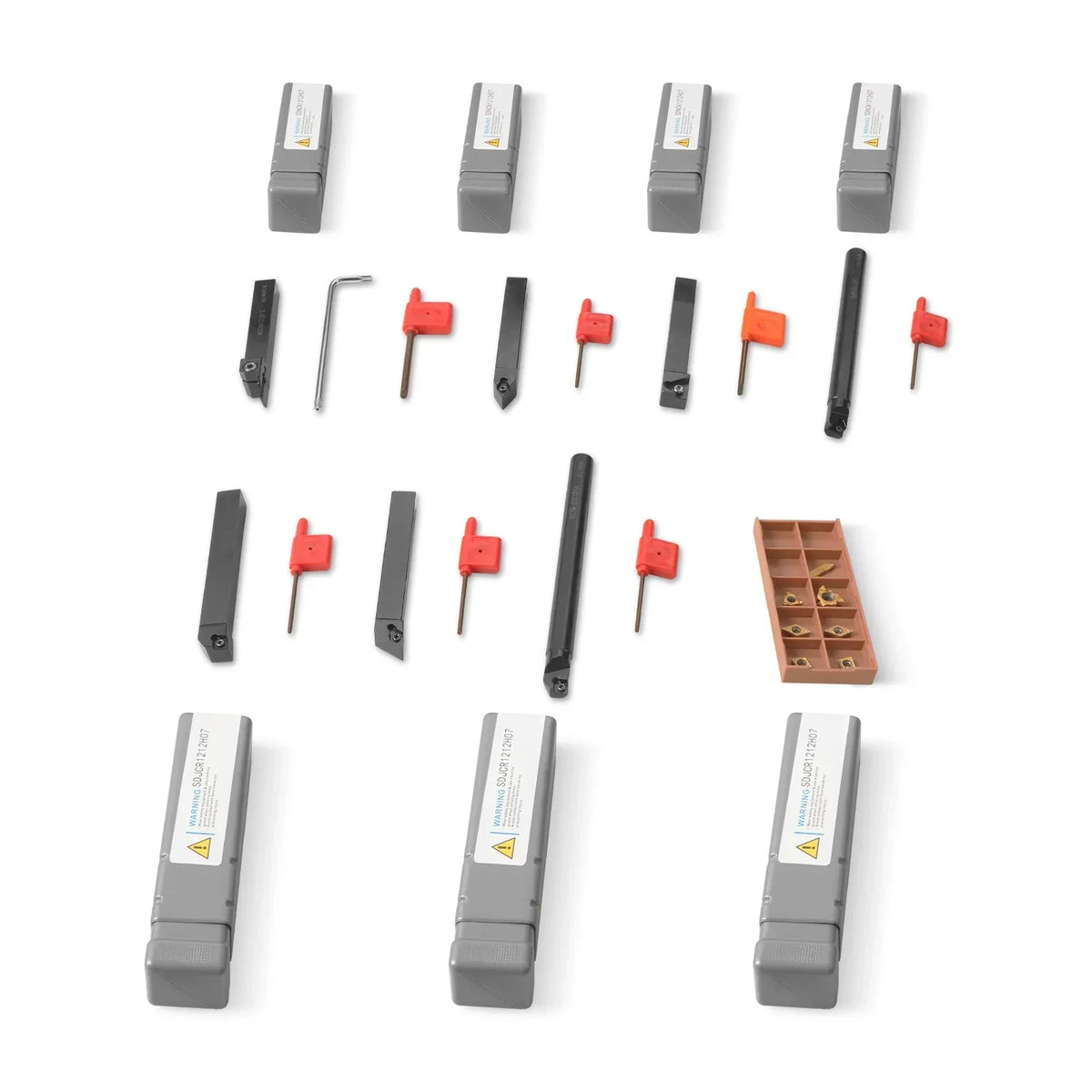 Turning tools 12*12 set 7 pcs for SKU: 500005 | Model: 1030V SKU: 500006 | Model: 1030VD SKU: 500007 | Model: 1130V SKU: 500008 | Model: 1130VD SKU: 500014 | Model: 1022V SKU: 500015 | Model: 1022VD