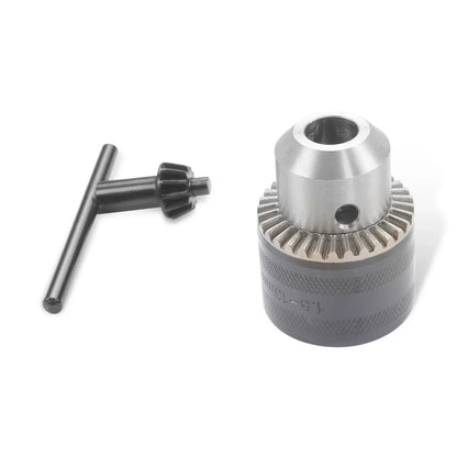Drill chuck arbor MT2-B16, with Drilling head  1,5 - 13 mm, B16 for SKU: 500003 | Model: 0831V  SKU: 500004 | Model: 0831VD SKU: 500005 | Model: 1030V SKU: 500006 | Model: 1030VD