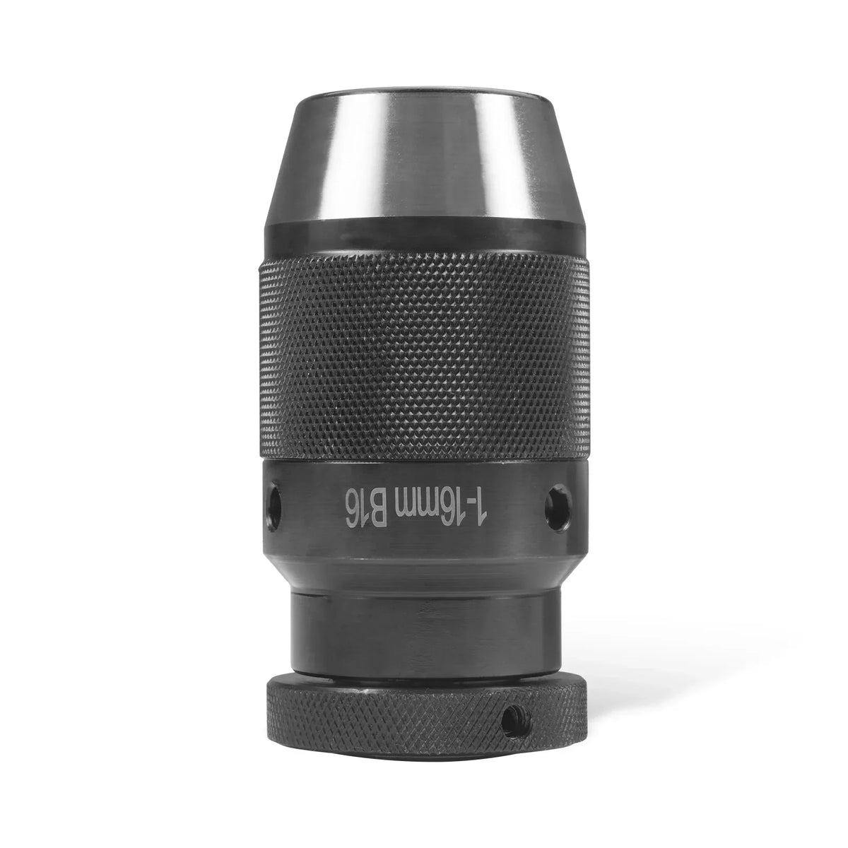 Precision Keyless Drill Chuck 1-16 mm, B16 for SKU:500003, 500004, 500005, 500006, 500007, 500008, 500009, 500010, 500011, 500012, 500013, 500014, 500015