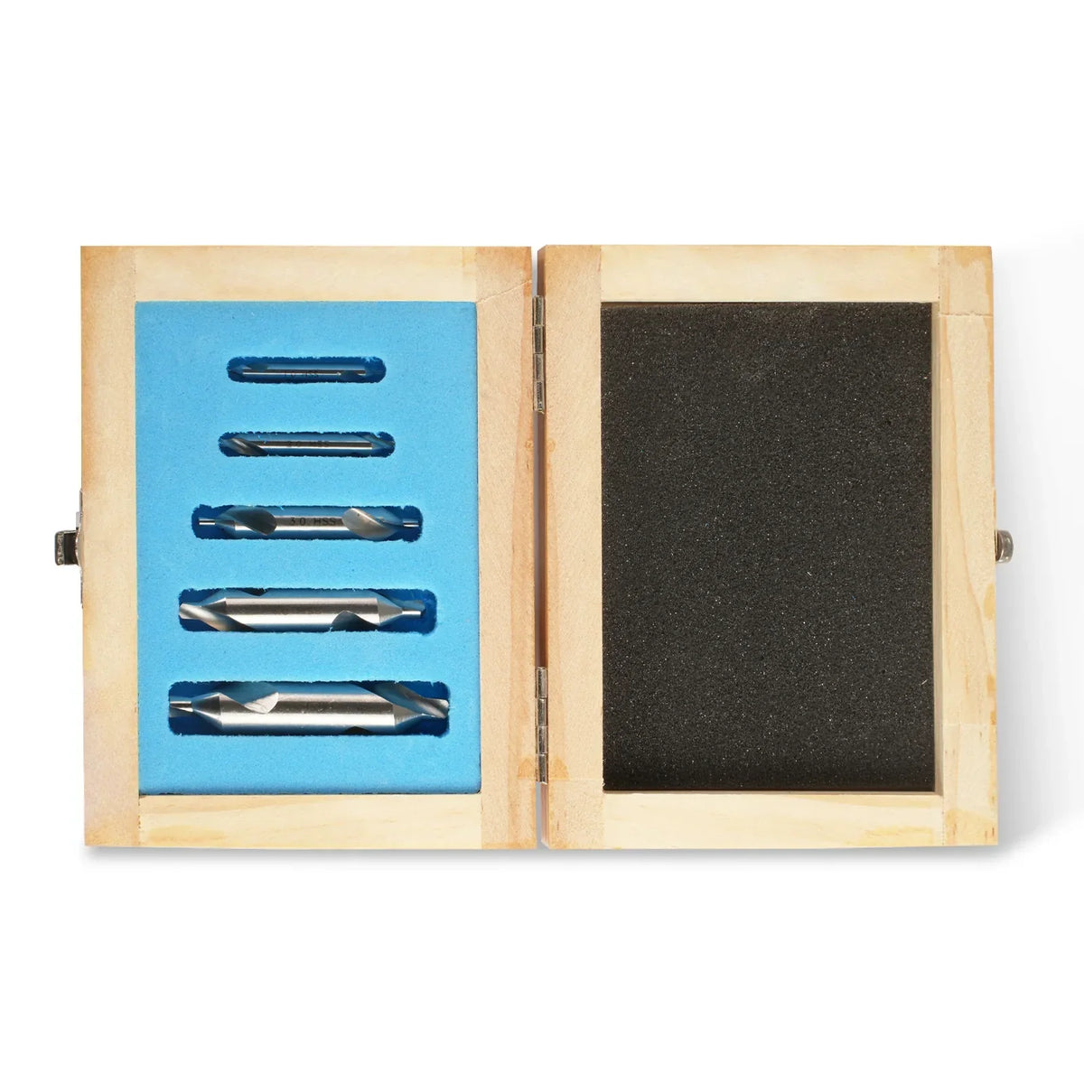 5PC HSS CENTER DRILLS SET for SKU: 500200 | Model: VM18L SKU: 500201 | Model: VM18LD SKU: 500202 | Model: VM25L SKU: 500203 | Model: VM25LD SKU: 500204 | Model: VM32L SKU: 500205 | Model: VM32LD