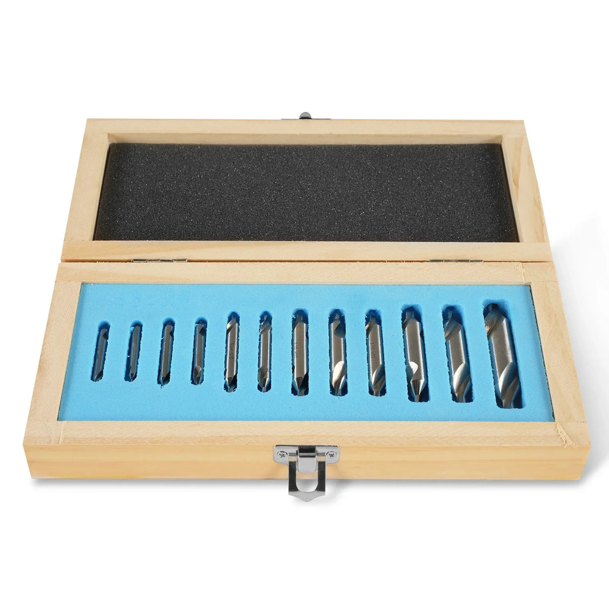 12PC HSS CENTER DRILLS SET for SKU: 500200 | Model: VM18L SKU: 500201 | Model: VM18LD SKU: 500202 | Model: VM25L SKU: 500203 | Model: VM25LD SKU: 500204 | Model: VM32L SKU: 500205 | Model: VM32LD