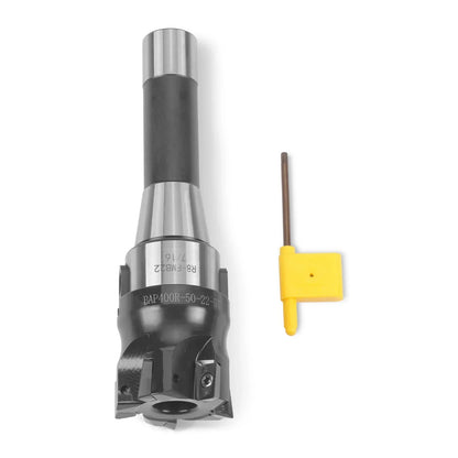 Face Cutting 400R-50-22-5T with blades+R8-FMB22  for SKU: 500200 | Model: VM18L SKU: 500201 | Model: VM18LD