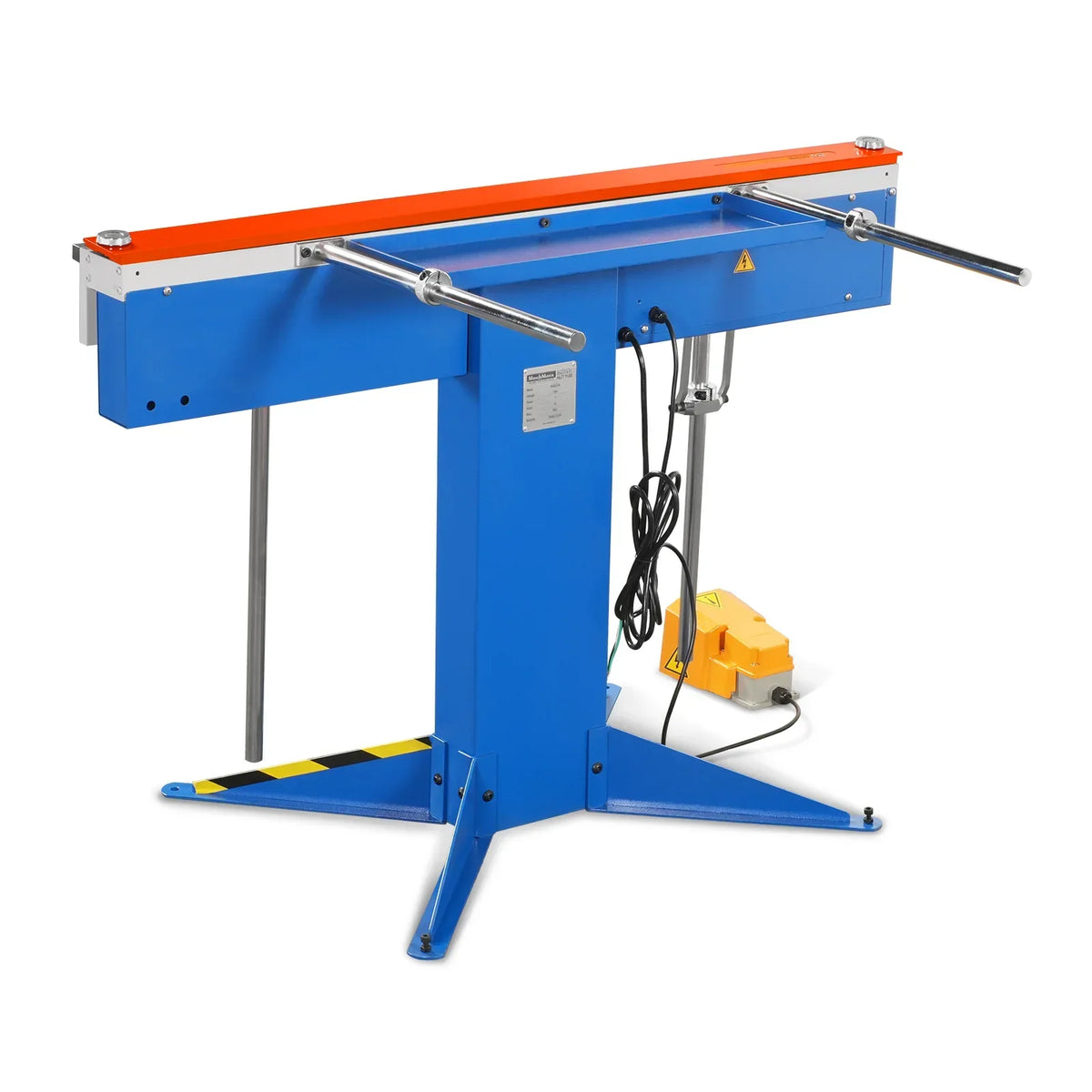 48'' Industrial Magnetic Pan and BOX Heavy Duty Sheet Metal Brake 20 Gauge Capacity Shear Press Brake,  MSMB1250E