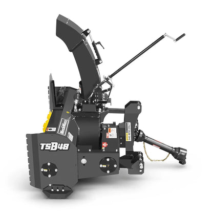 48" 3 Point PTO Snow Blower 20" Impeller Diameter 360° Snow Chute (PTO Shaft Included with Slip Clutch),  15-35 HP,  TSB48