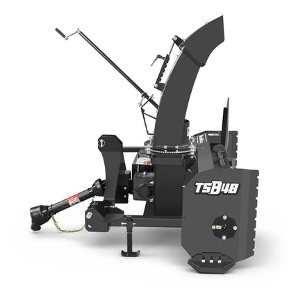 48" 3 Point PTO Snow Blower 20" Impeller Diameter 360° Snow Chute (PTO Shaft Included with Slip Clutch),  15-35 HP,  TSB48