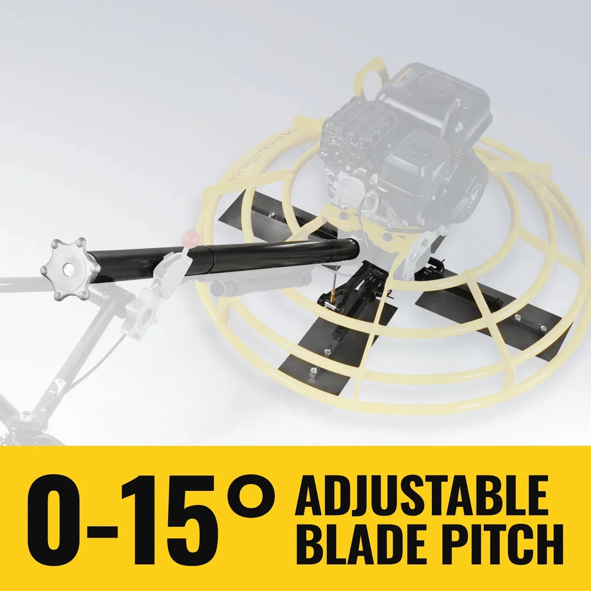 5.8 HP 36 in Walk-Behind Concrete Power Trowel with Blades and Float Pan, PT36Z